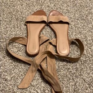 Pour La Victoire Tie Up Sandals